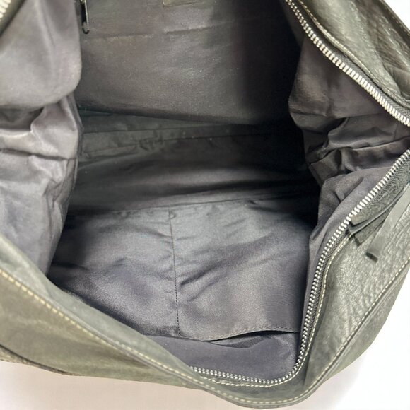 Giudit Black Italian Leather Slouch Hobo Bag – Women’s Large Shoulder Purse - Picture 13 of 14